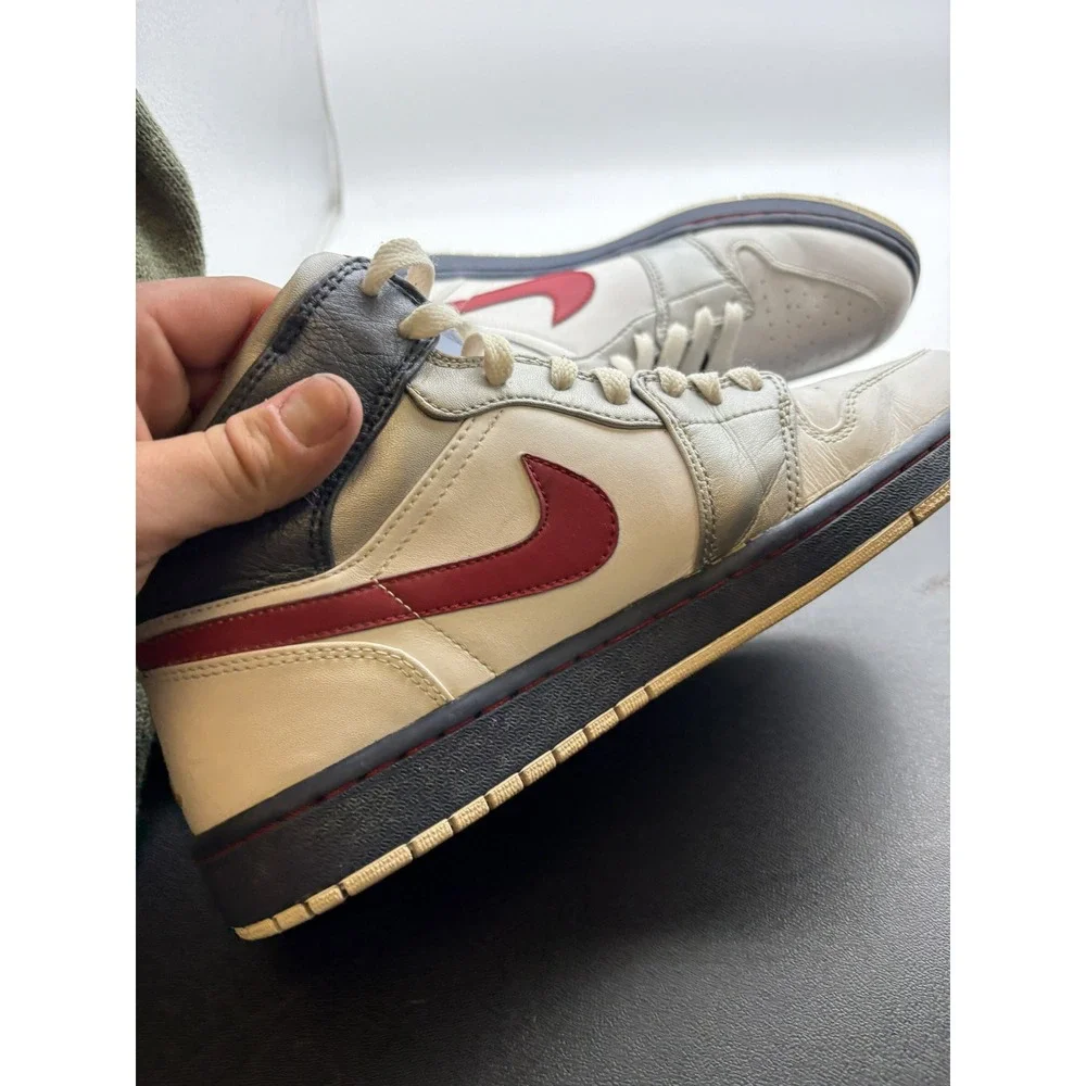 2008 Nike Air Jordan 1 Retro Olympic USA High Top Sneakers Mens 10 136085-161
